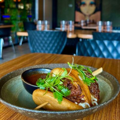 Birria bao buns