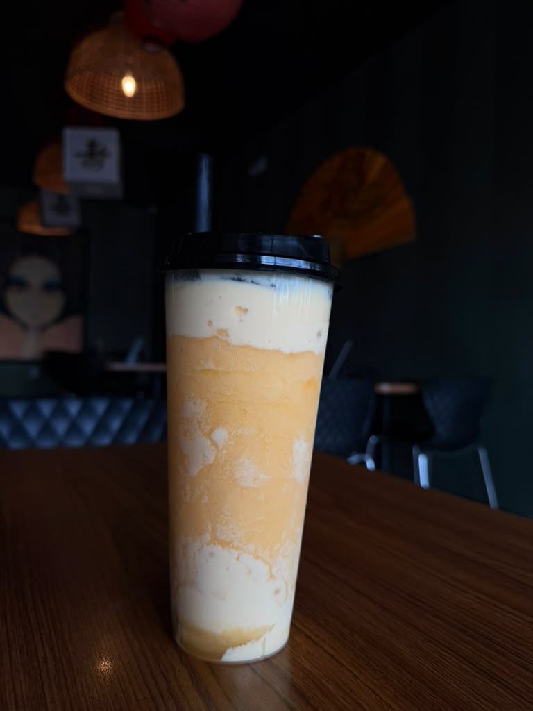 Passion fruit frappe